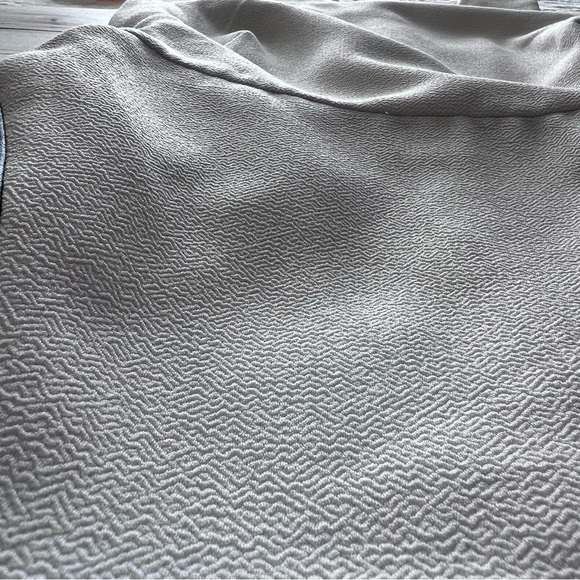 J Crew Sleeveless Cream Sheath Dress with Faux Leather Detail size 6 - Picture 14 of 14